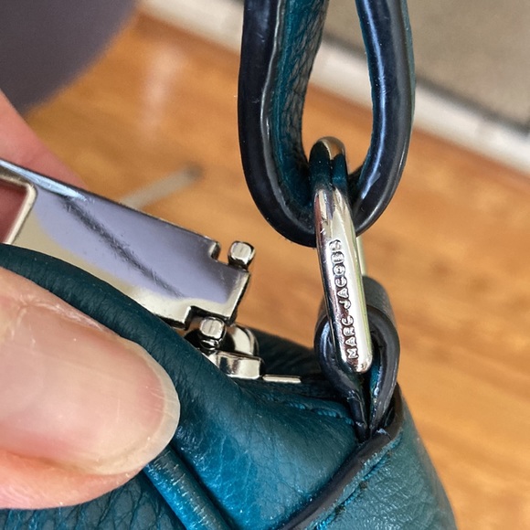 Marc Jacobs Zoom bag, rare discontinued color Deep Sea! - Picture 11 of 12